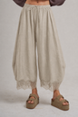 CECE FLOWY WIDE BALLOON LEG PANTS