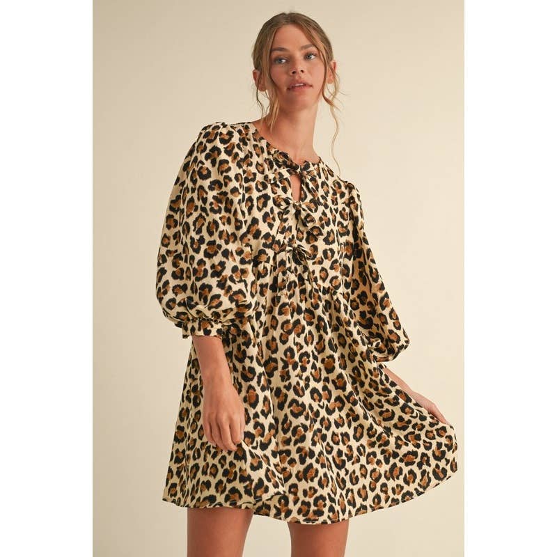 Classic Leopard printed dress