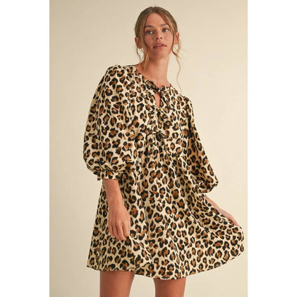 Classic Leopard printed dress