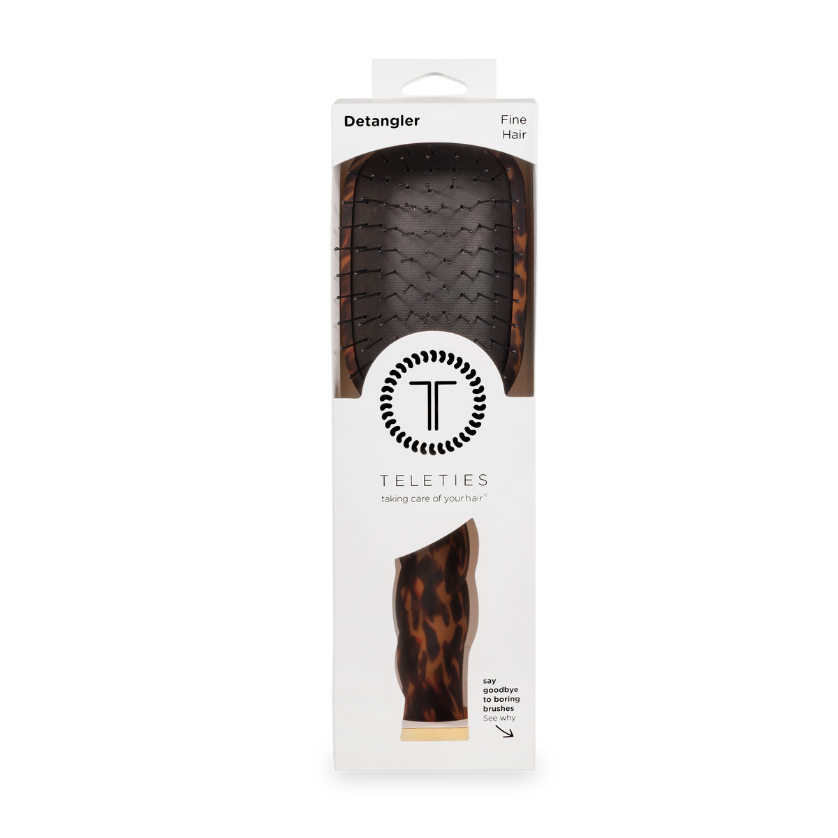 Detangler Brush |Tortoise| Fine