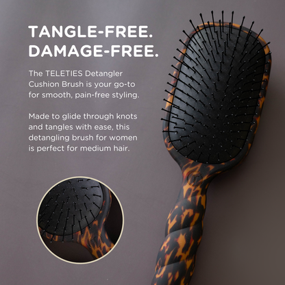 Detangler Hair Brush for Medium Hair - Tortoise