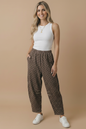 Plus - Kim Polka Dot Barrel Pants
