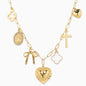 Heart Chunky Charm Necklace