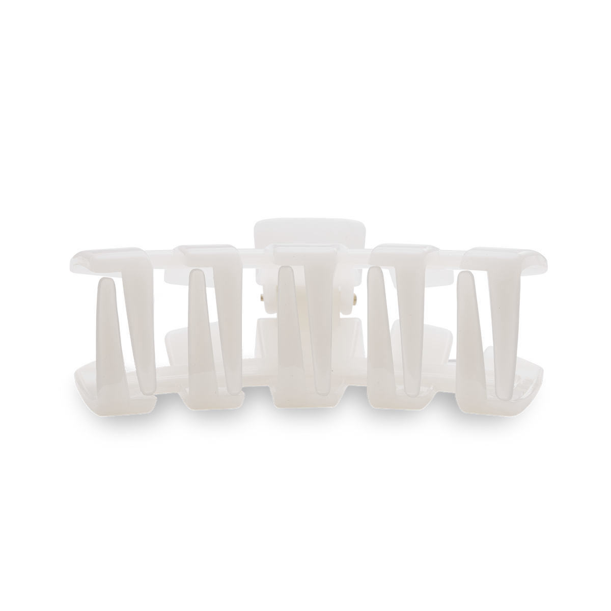 Classic Hair Clip | Small | Coconut White