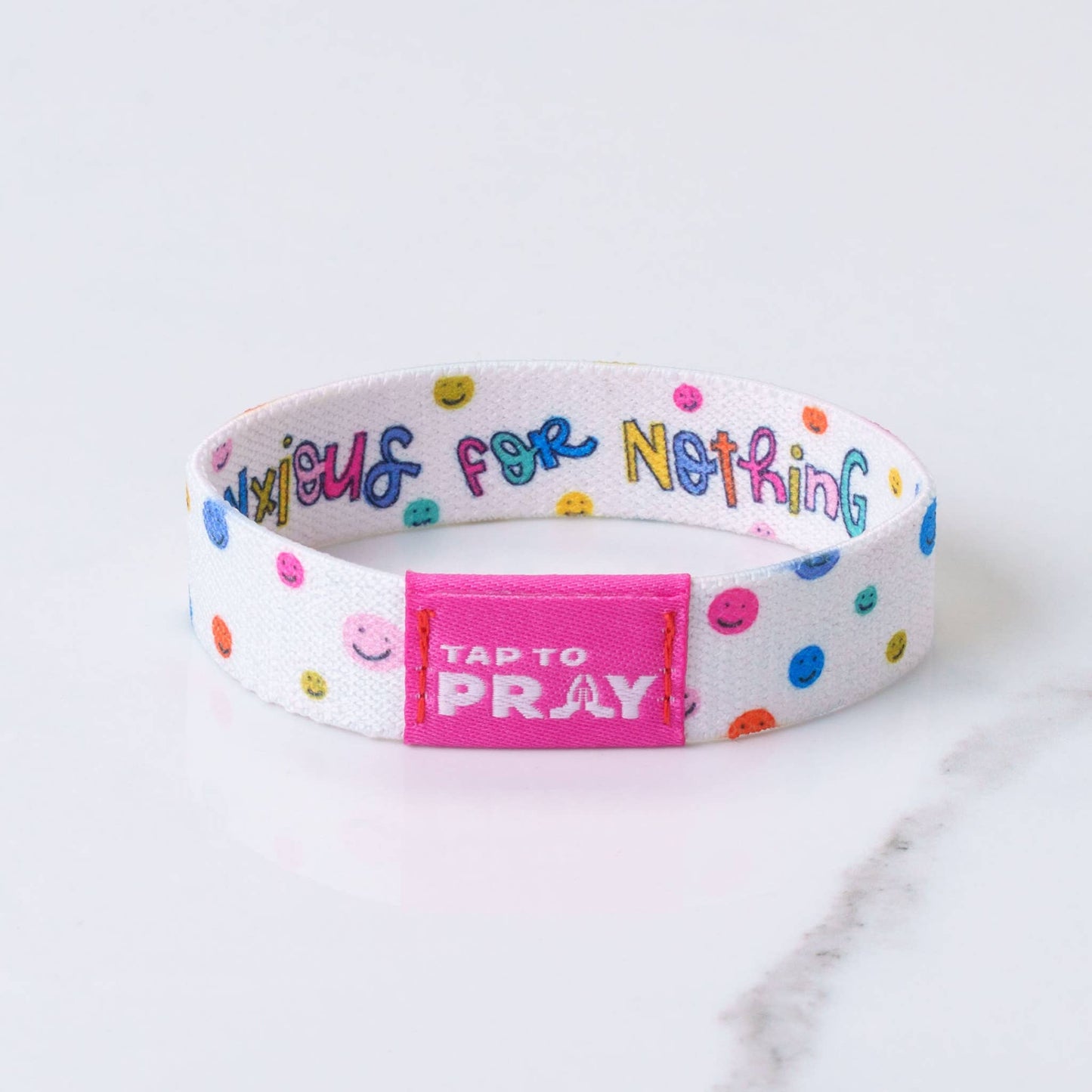 Tap To Pray™ - Kingfolk Series Wristband - Anxious for Nothing