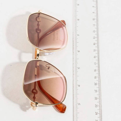 Large Round Lens Sunglasses Set