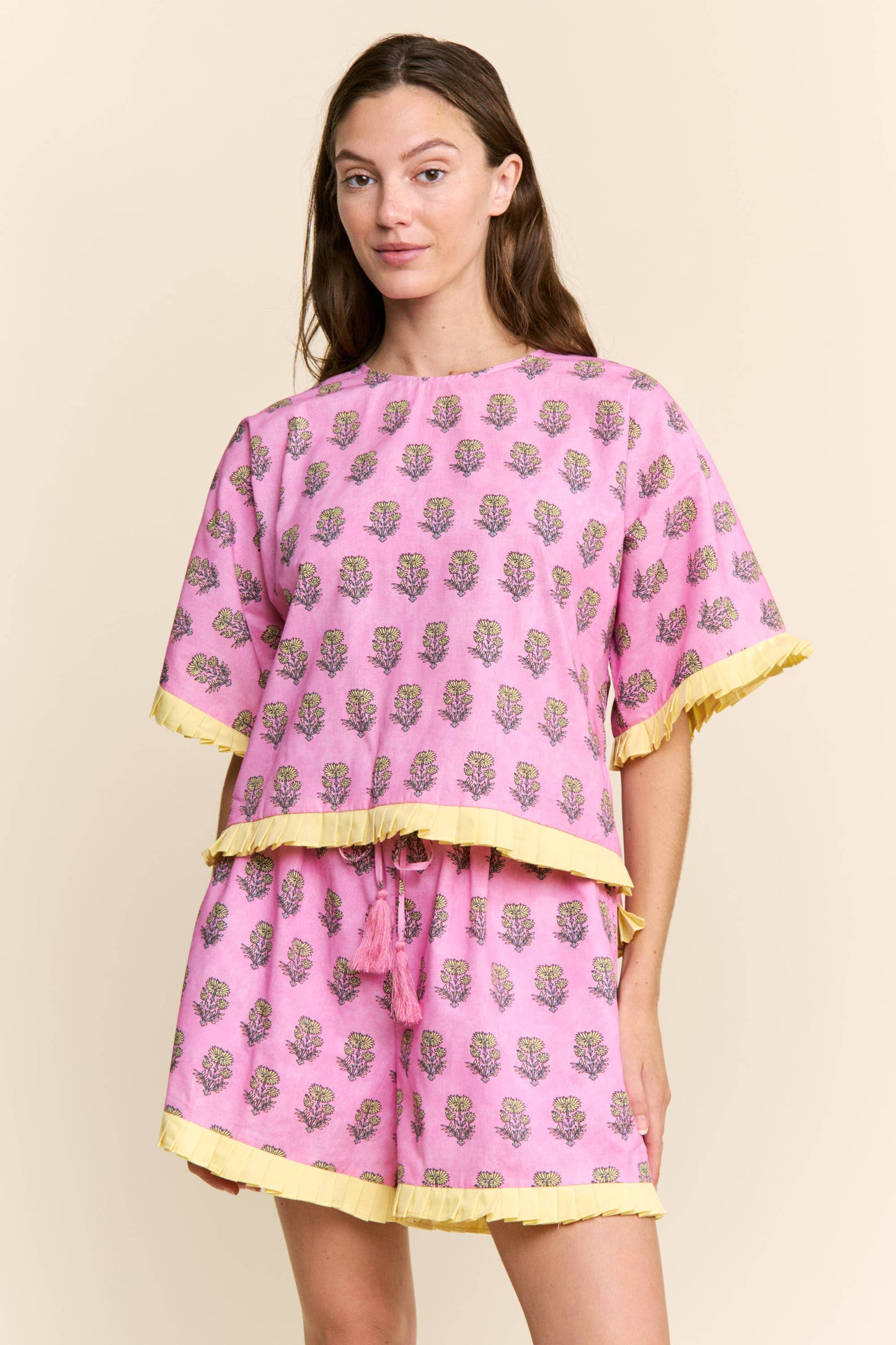 The Pink Petal & Pleat Set