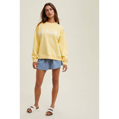 BEACHY PULLOVER SWEATSHIRT