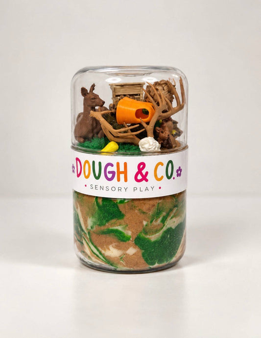 Deer Hunting Dough Jar