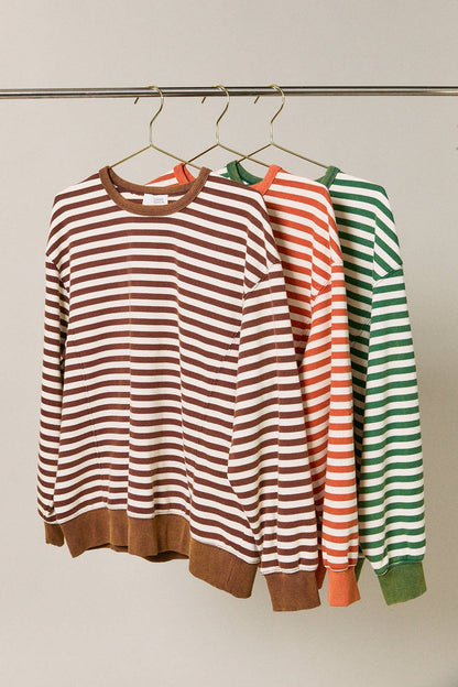 FRENCH TERRY SWEATER SHIRT