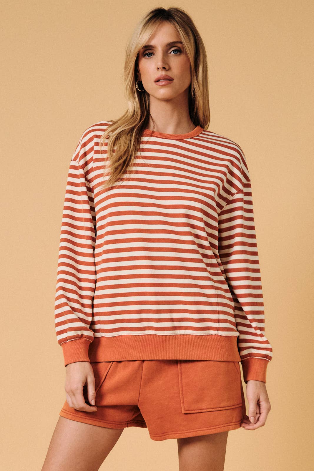 FRENCH TERRY SWEATER SHIRT