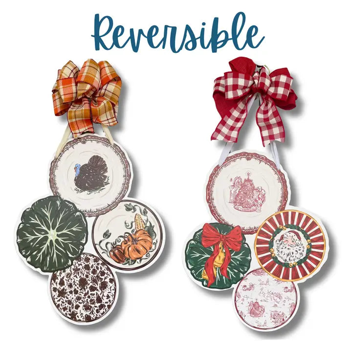 Gathered Traditions Reversibles Door Hangers