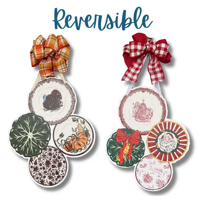 Gathered Traditions Reversibles Door Hangers