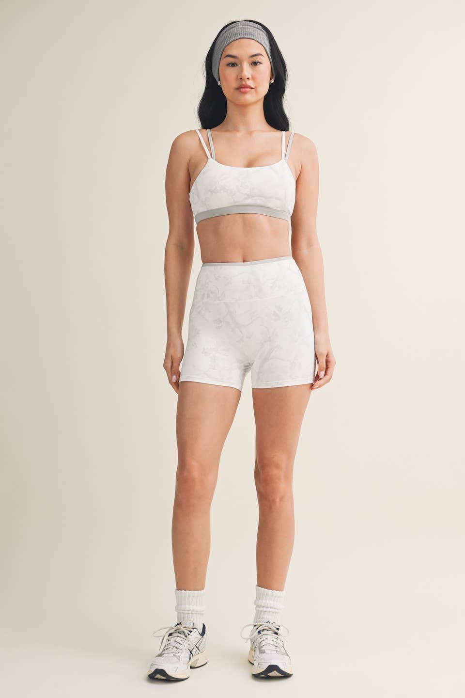 Camo Print Double Layered Sports Bra