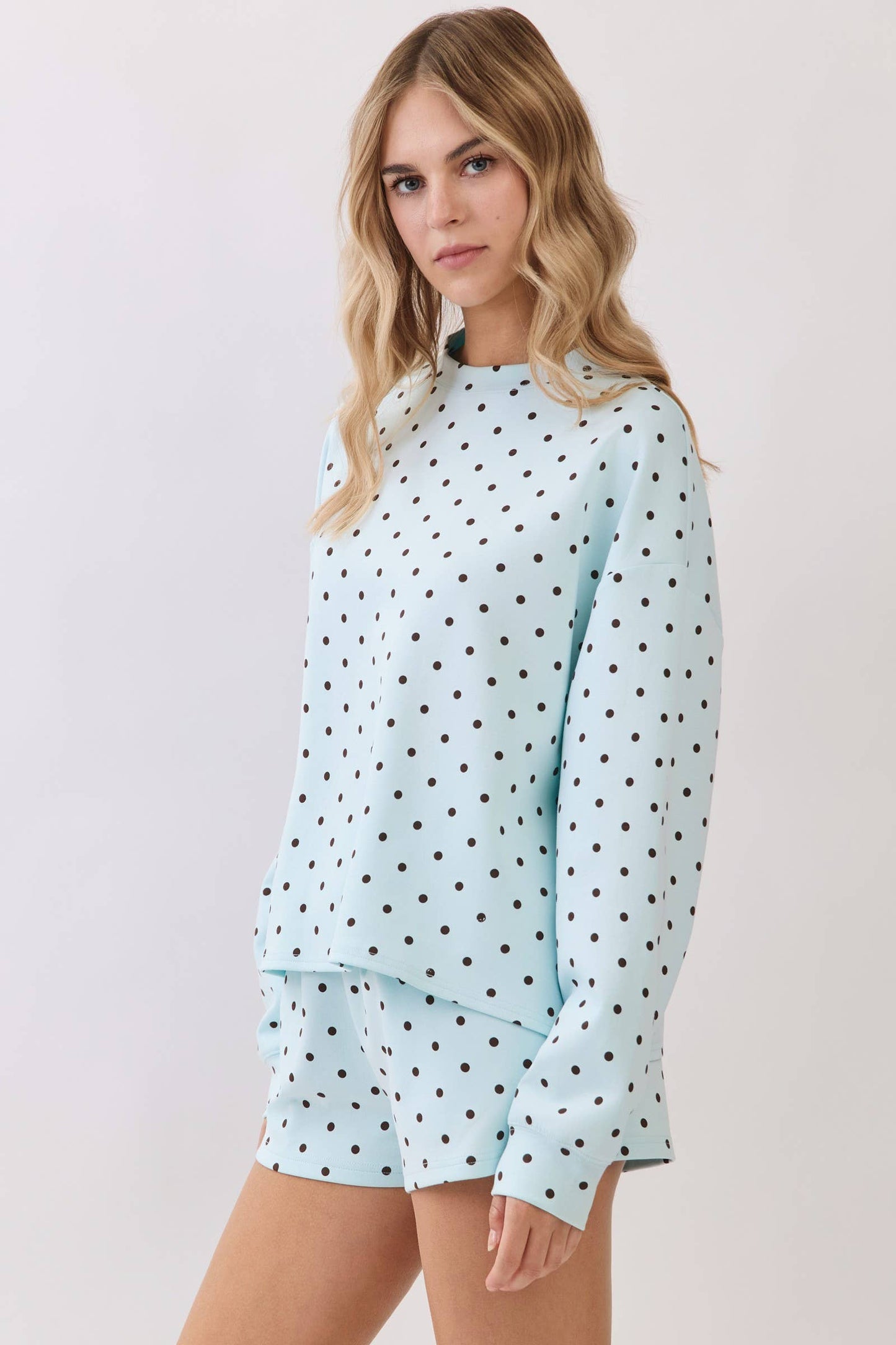 Polka Dot Dream Lounge Sweatshirt