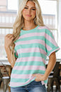 Keenan Stripe Colorblock Tunic