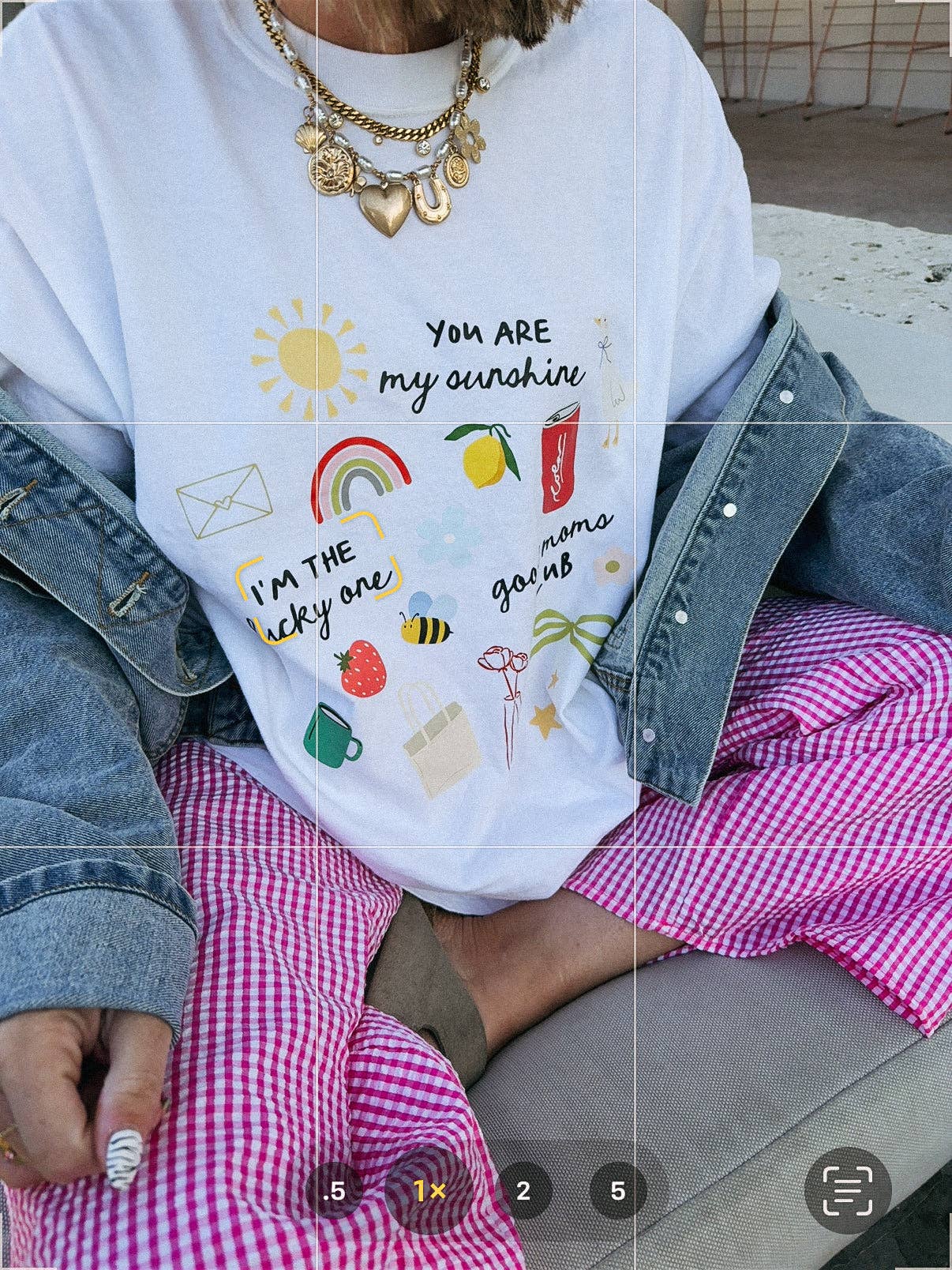 You are my sunshine graphic tee