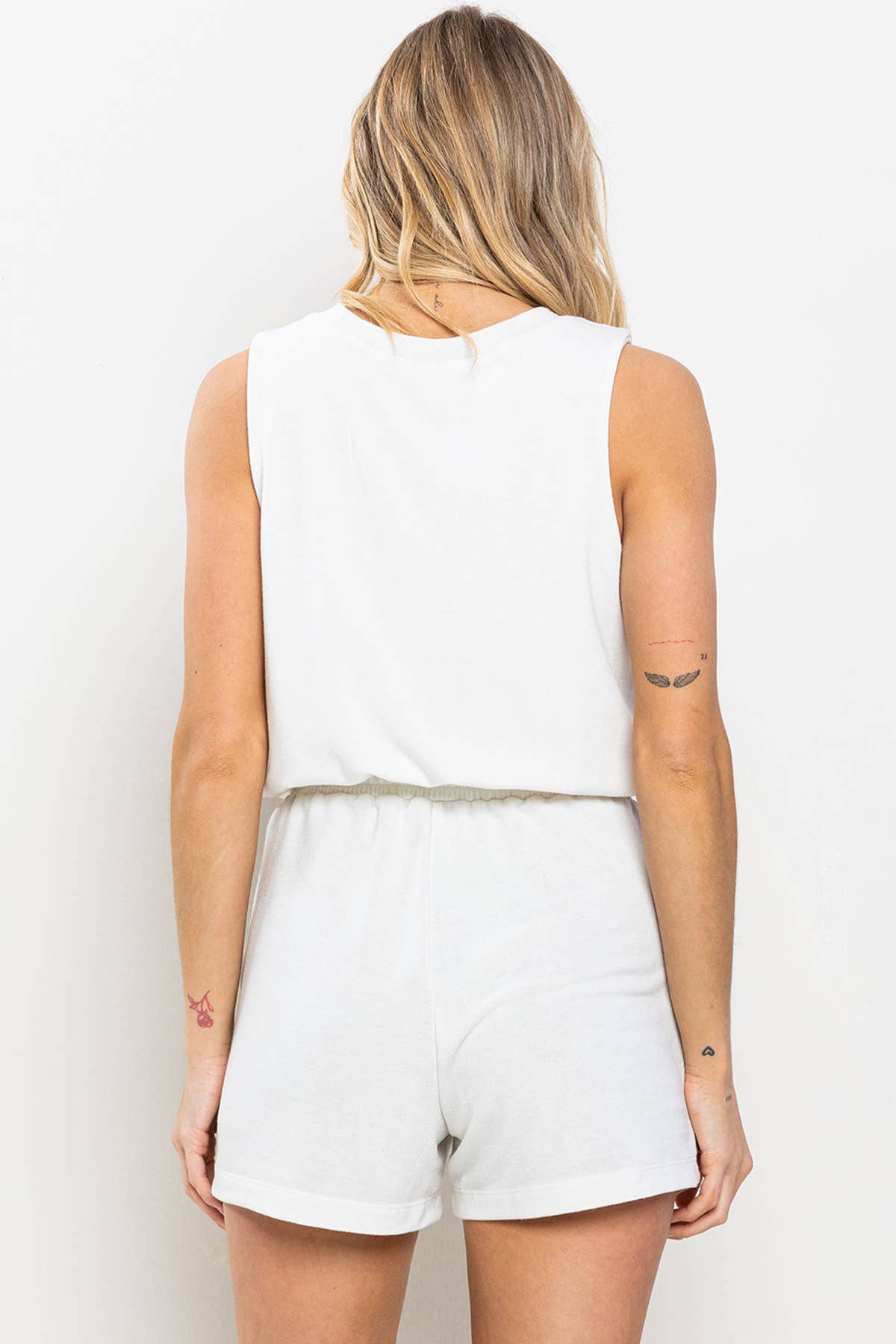 Dee Soft Touch Smocked Waist Romper