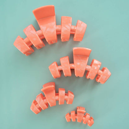 Classic Hair Clip | Large | Dreamsicle