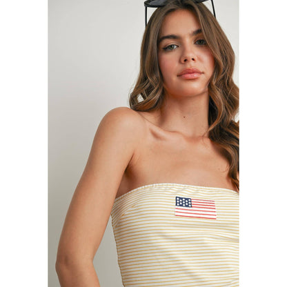 Stars and Stripes Tube Top