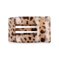 Flat Rectangle Hair Clip | Medium | Blonde Tortoise