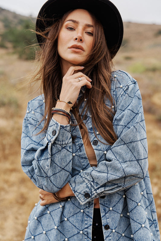 Pearl & Denim Jacket