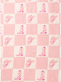 Pink Rodeo Checker Blanket